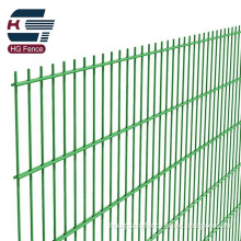 antirust powder coated welded 656 double wire fence